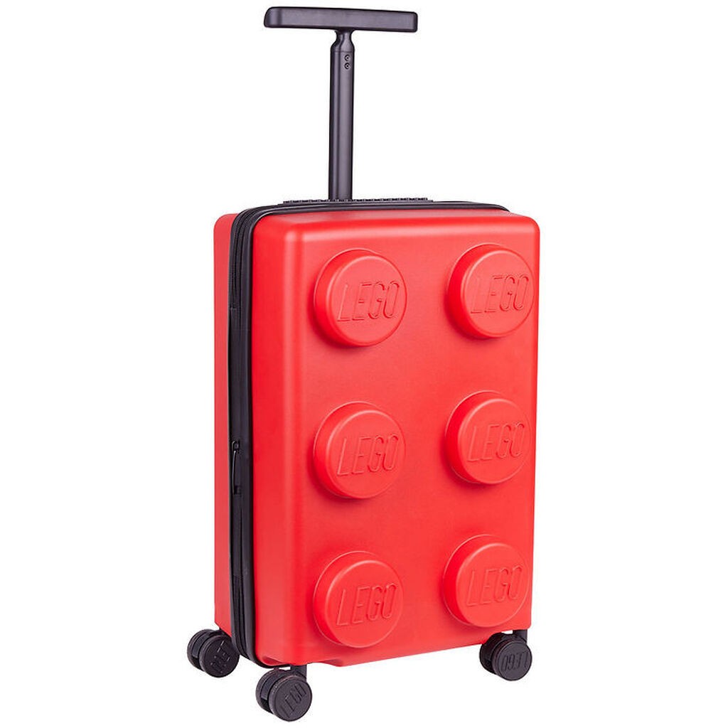 LEGOÂ® Kuffert - Brick 2x3 - Expandable PP - 31 L - Bright Red