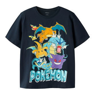 Name It T-shirt - Noos - NkmMajo - Pokemon - Navy Blazer