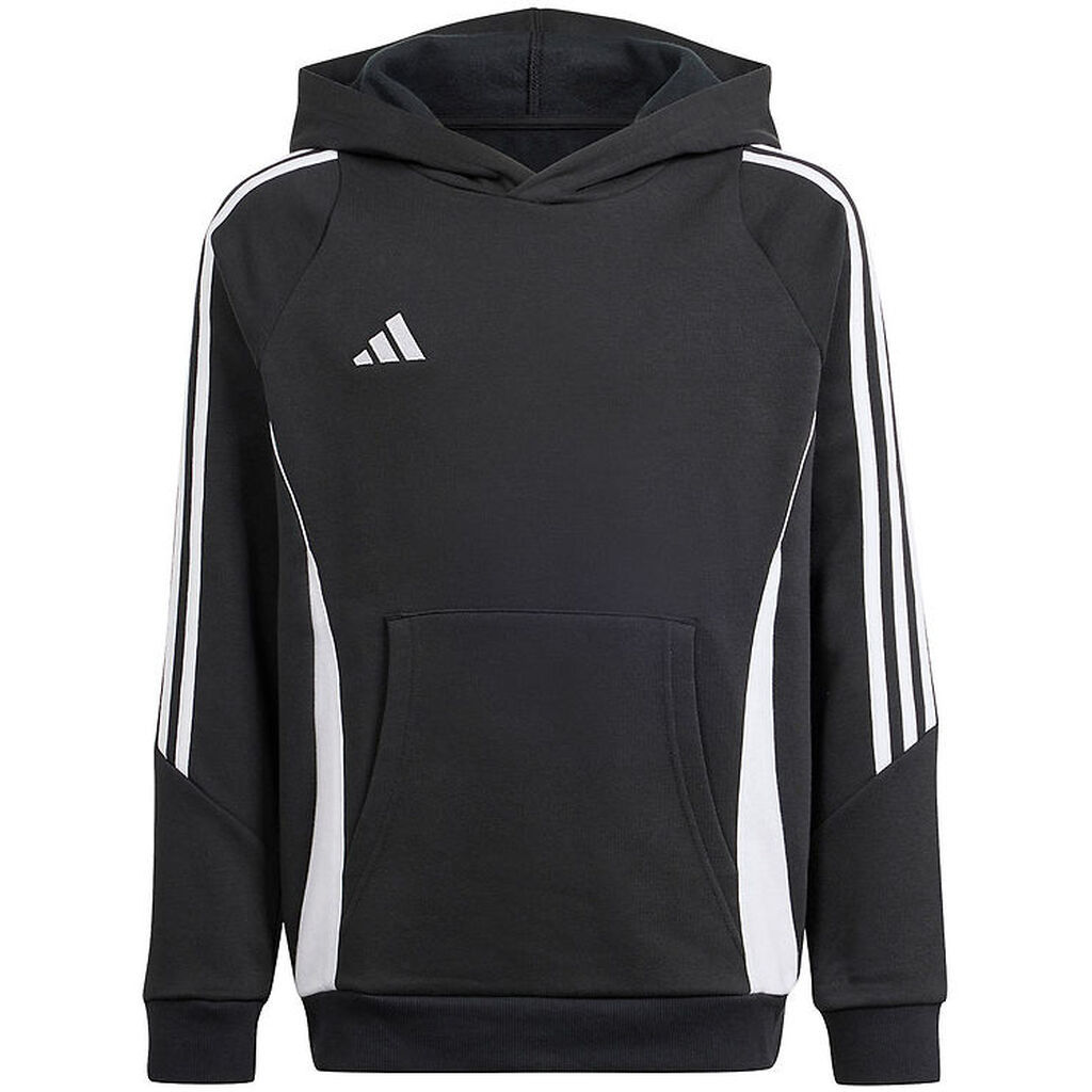 adidas Performance Hættetrøje - Tiro24 SWHOODY - Sort/Hvid