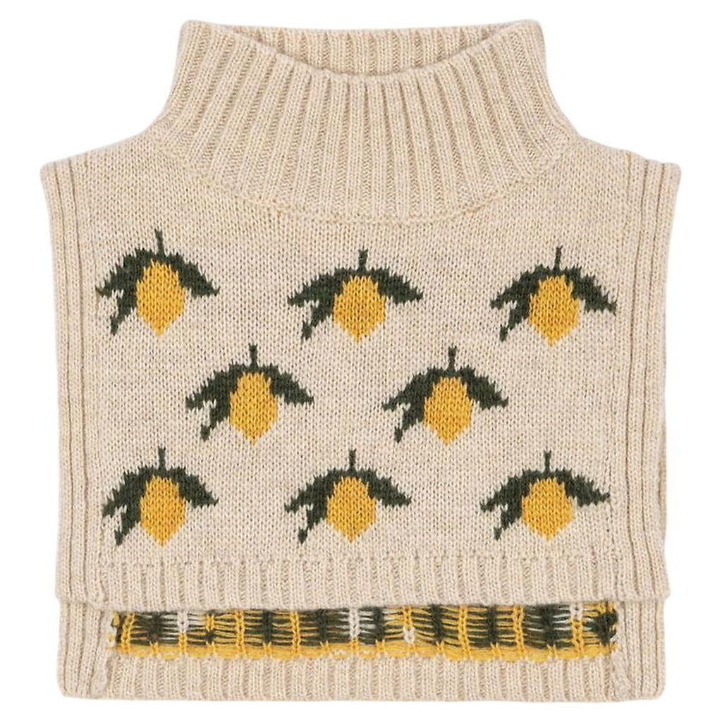 Konges Sløjd Halsedisse - Uld - Strik - Belou - Lemon