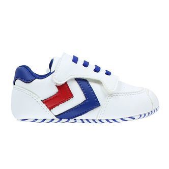 Hummel Hjemmesko - HMLPre Runner - Hvid/Navy/Rød