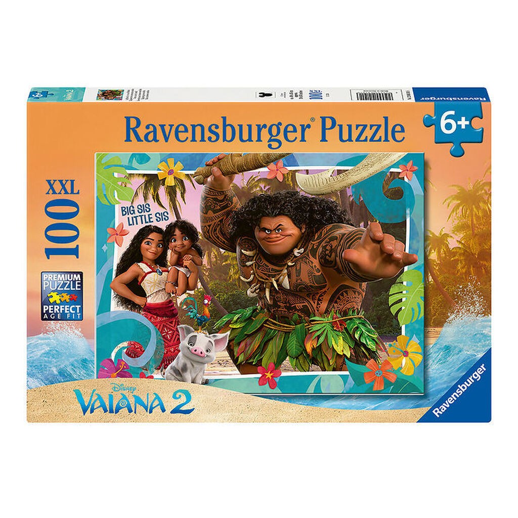 Ravensburger Puslespil - 100 Brikker - Disney Vaiana
