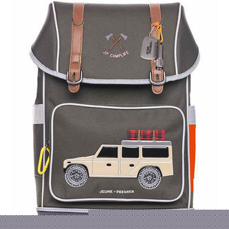 Jeune Premier Skoletaske - 18L - Ergomaxx - Camp Life