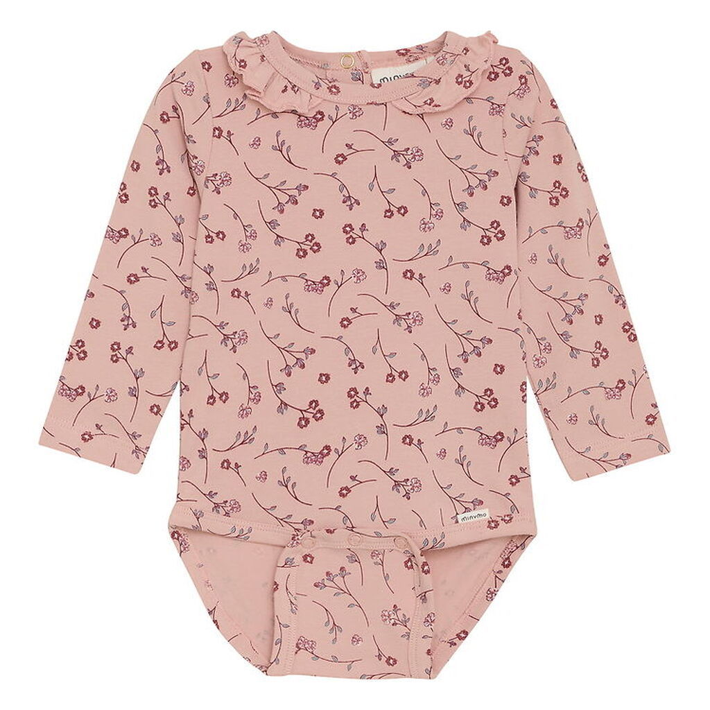 Minymo Body l/æ - AOP - Misty Rose