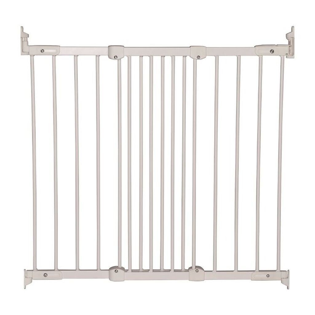 BabyDan Sikkerhedsgitter - FlexiFit - 67-105,5 cm - Hvid Metal