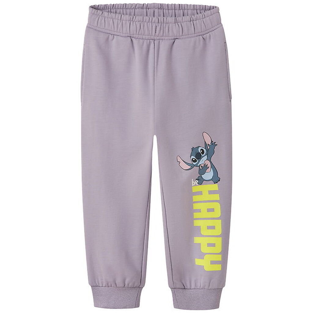Name It Sweatpants - NmfDidi - Stitch - Lavender Gray