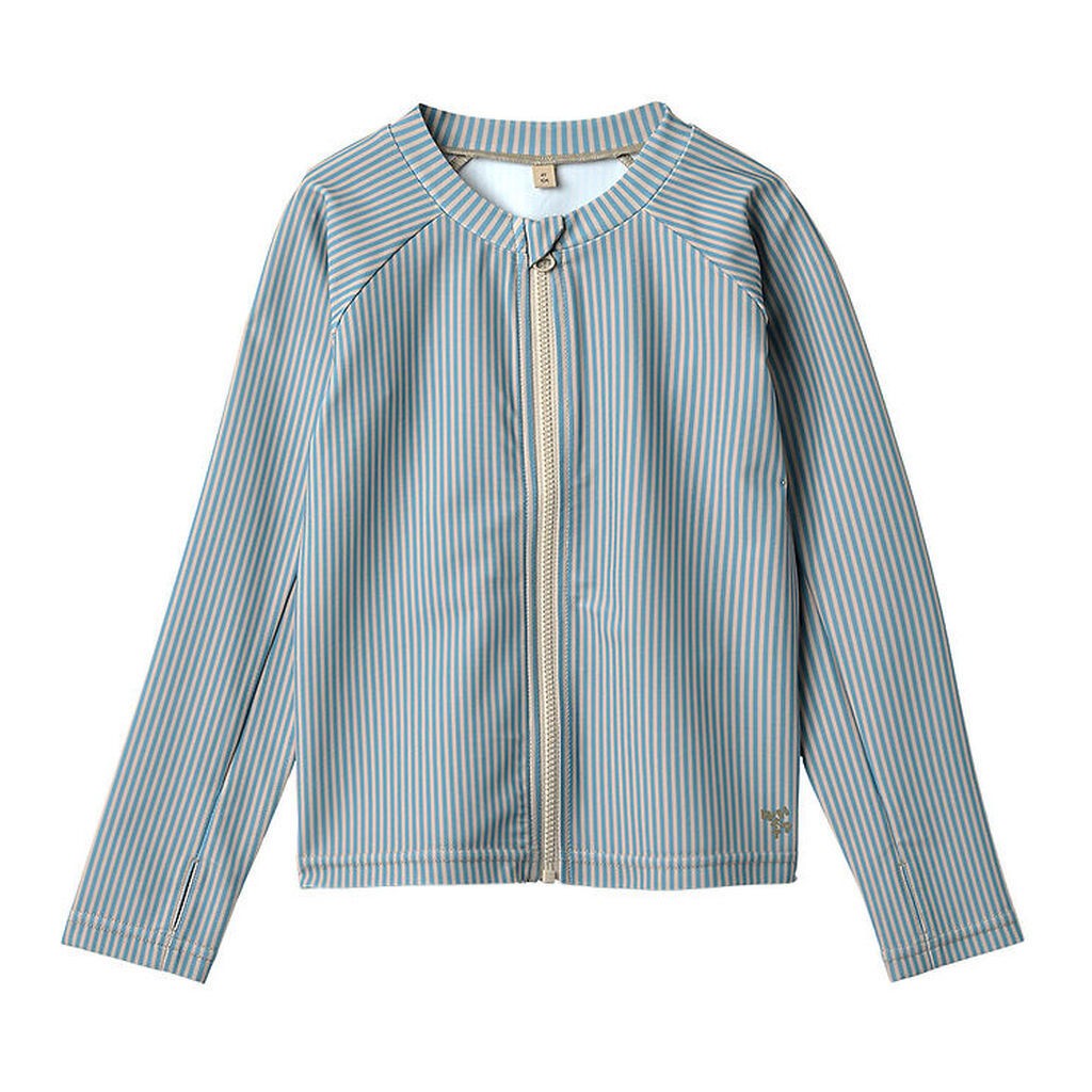 Wheat Badebluse - Ada - UV40+ - Blue Swim Stripe