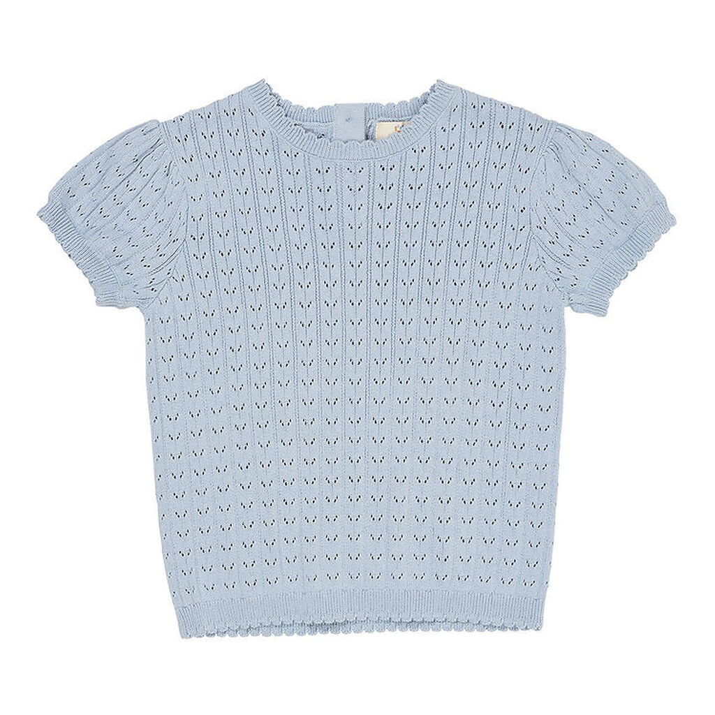Copenhagen Colors T-shirt - Strik - Dusty Blue