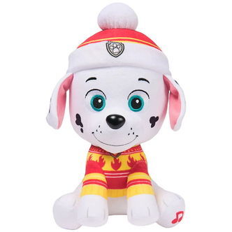 Paw Patrol Bamse m. Musik - Holiday Music - 20 cm - Marshall