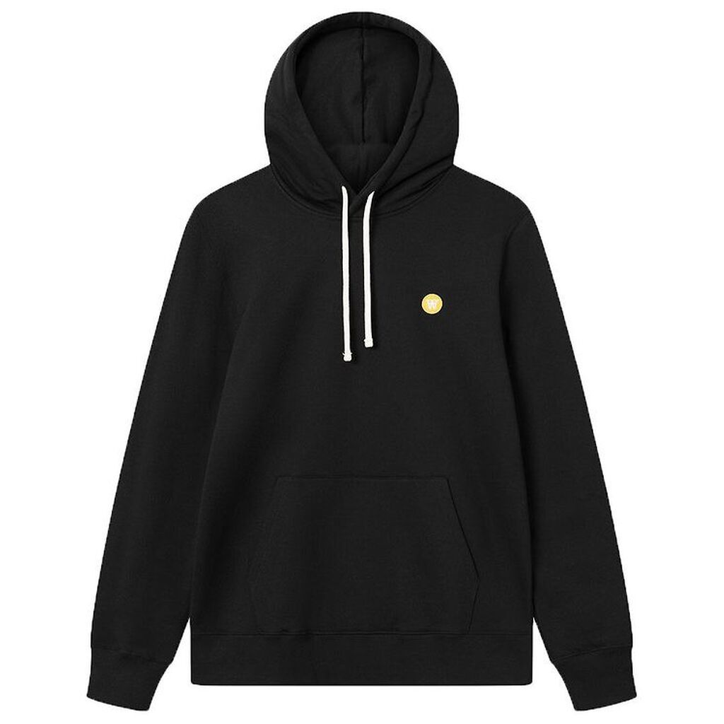 Wood Wood Hættetrøje - Ian - Black