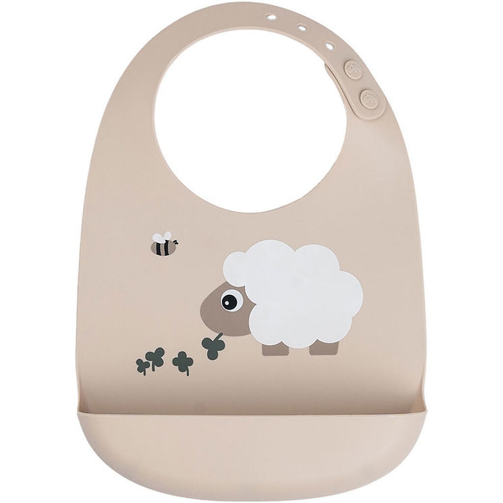 Done By Deer Hagesmæk m. Lomme - Silikone - Sheepy Sand