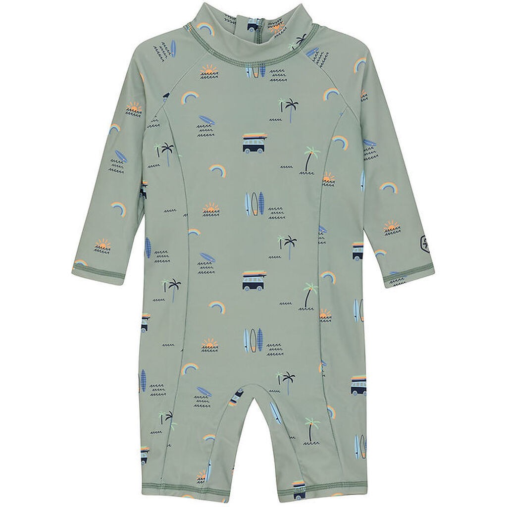 Color Kids Badeheldragt - Iceberg Green