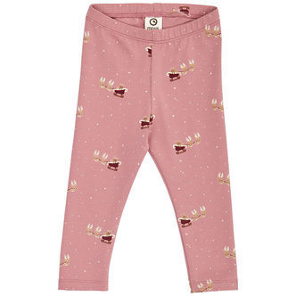 Müsli Leggings - Christmas - Nostalgia Rose/Cabernet/Balsam Crea