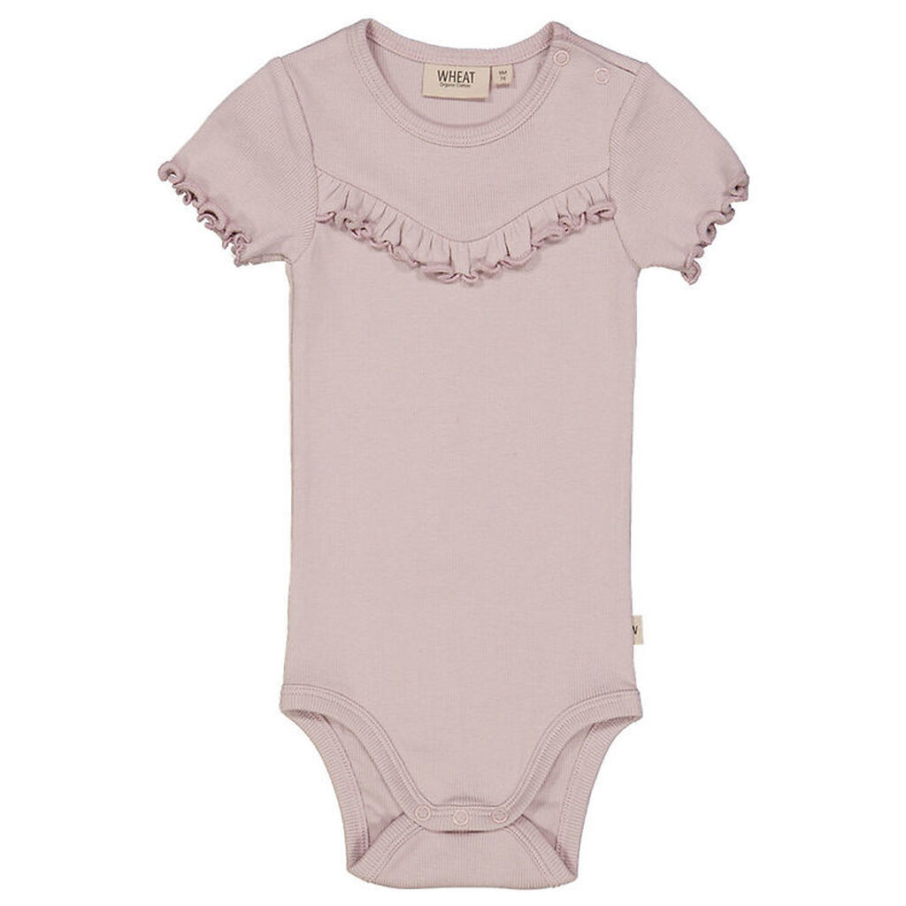 Wheat Body k/æ - Rib - Soft Lilac m. Flæse