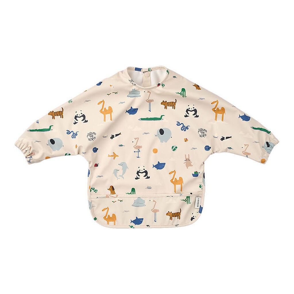 Liewood Forklæde - PU - Merle - Around The World/Sandy