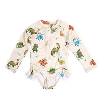 Filibabba Badedragt - Vilje - UV50+ - Dino Beach