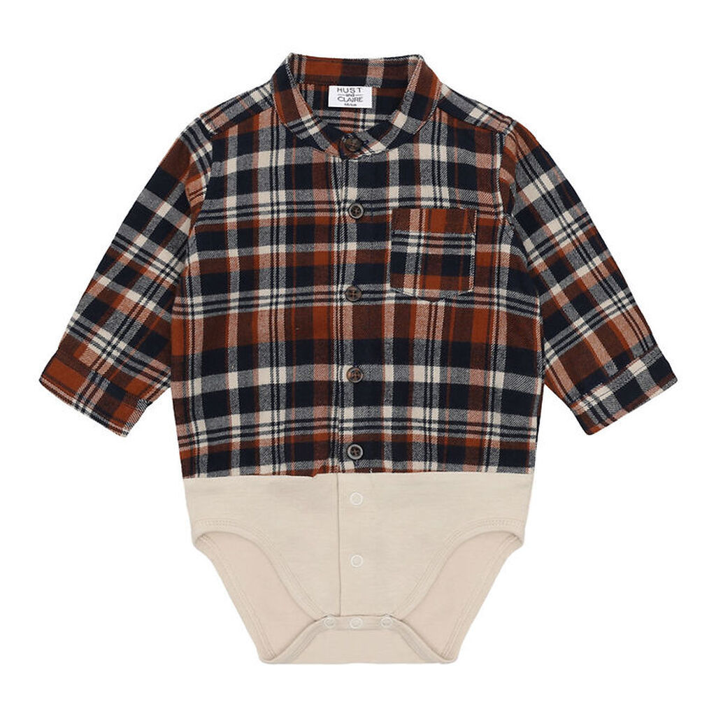 Hust and Claire Skjortebody - HCBertil - More Navy m. Tern