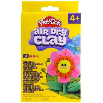 Play-Doh Modellervoks - Air Dry Clay - Blomst
