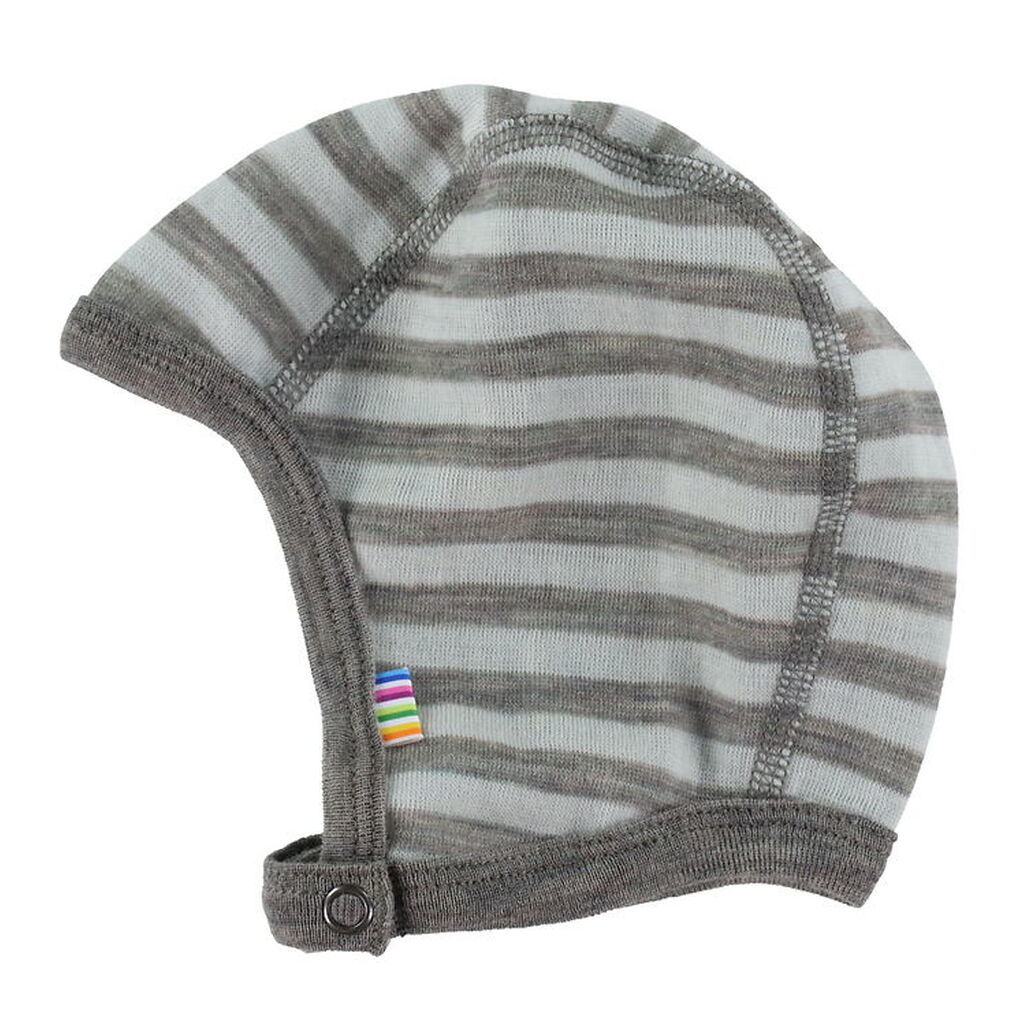 Joha Babyhjelm - Uld - Grå/Mynte