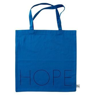 Design Letters Shopper - Hope - Blå