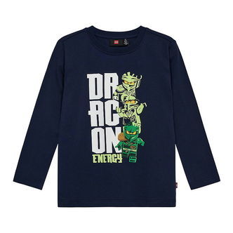 LEGOÂ® Ninjago Bluse - LWTaffy 703 - Navy m. Print