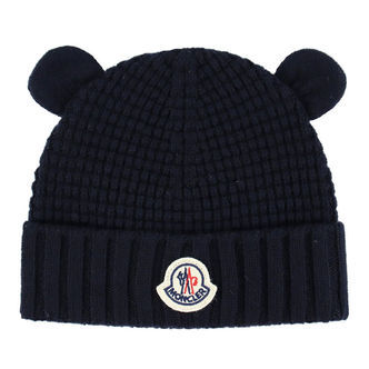 Moncler Hue - Uld - Navy m. Ører