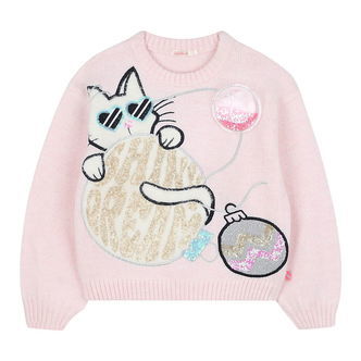 Billieblush Bluse - Strik - Pink Courage