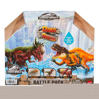Jurassic World Legetøj - Rebirth Dino Reveal - Battle Pack