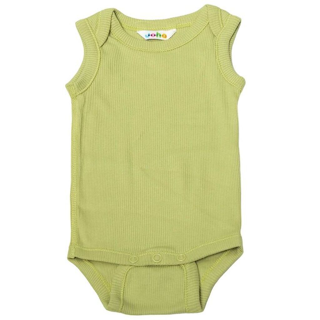 Joha Body u/æ - Rib - Støvet Grøn