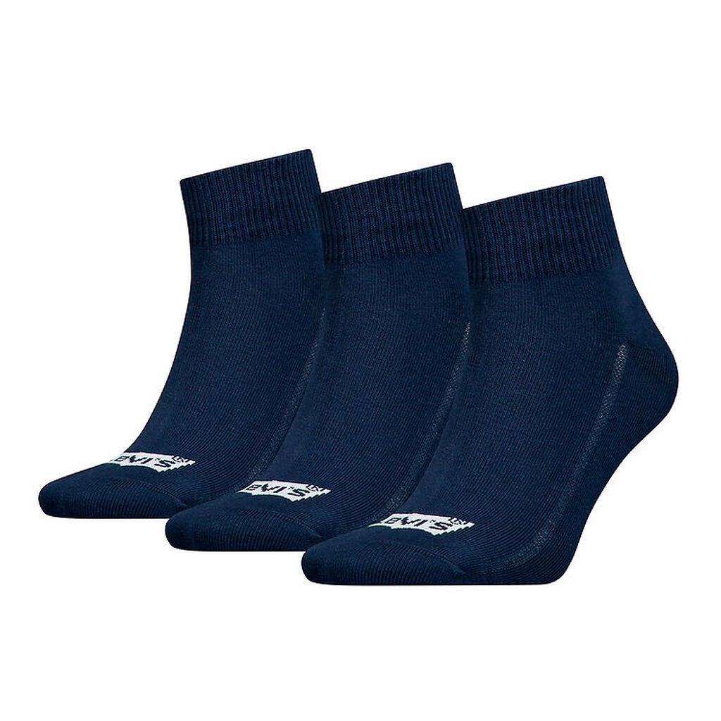 Levis Strømper - 3-pak - Mid Cut - Navy