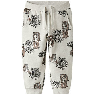 Name It Sweatpants - NmmThorne - Peyote Melange m. Print