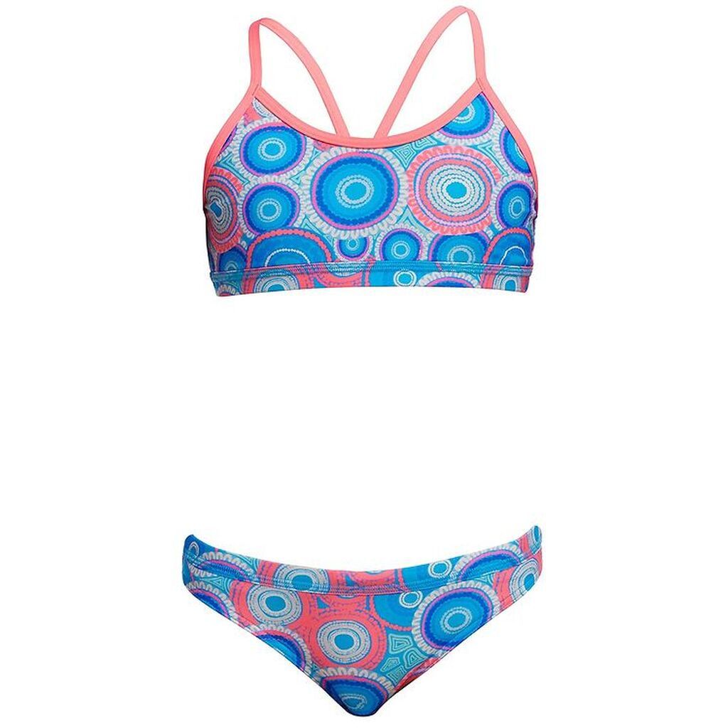 Funkita Bikini - RacerBack - UV50+ - Bundjalung Blue