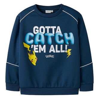 Name It Bluse - NkmSidney - Pokémon - Insignia Blue