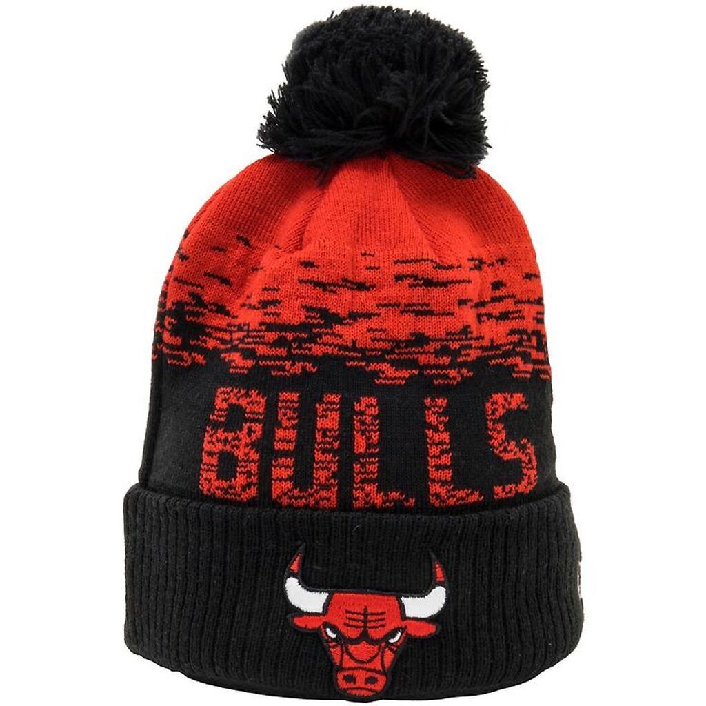 New Era Hue - Strik - Chicago Bulls - Sort/Rød