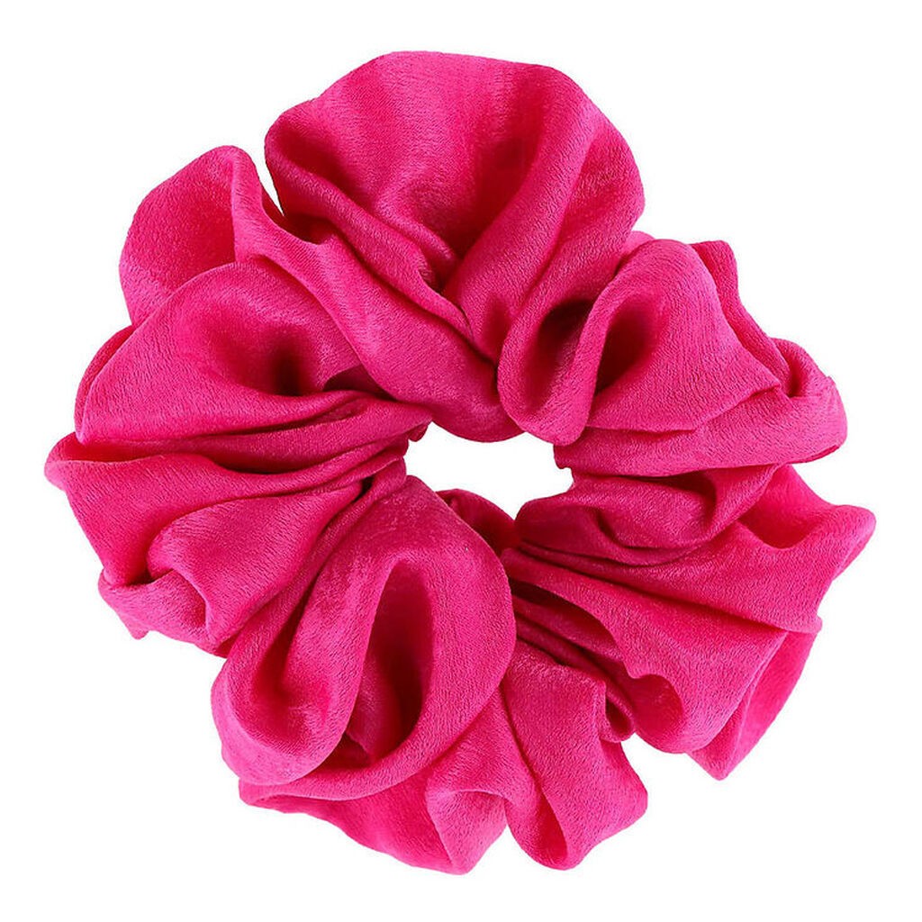 By Stær Scrunchie - Isabella - 18 cm - Mørk Pink