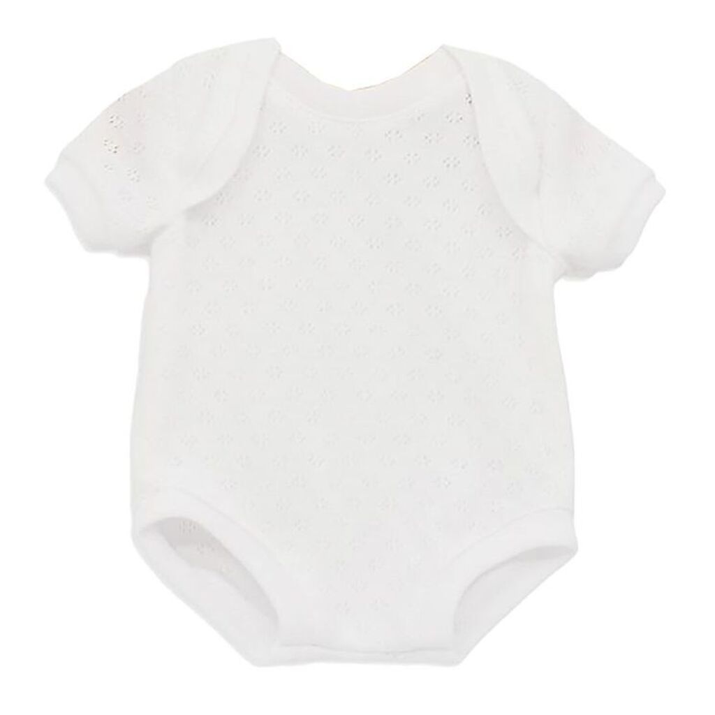 Asi Dukketøj - 43-46 cm - Body - Hvid