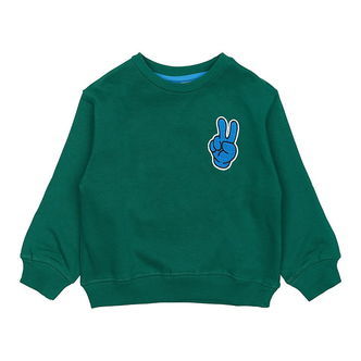 The New Siblings Sweatshirt - TnstPhineas - Alpine Green m. Smil