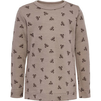 Hummel Bluse - HmlVilmo - Fungi/Major Brown