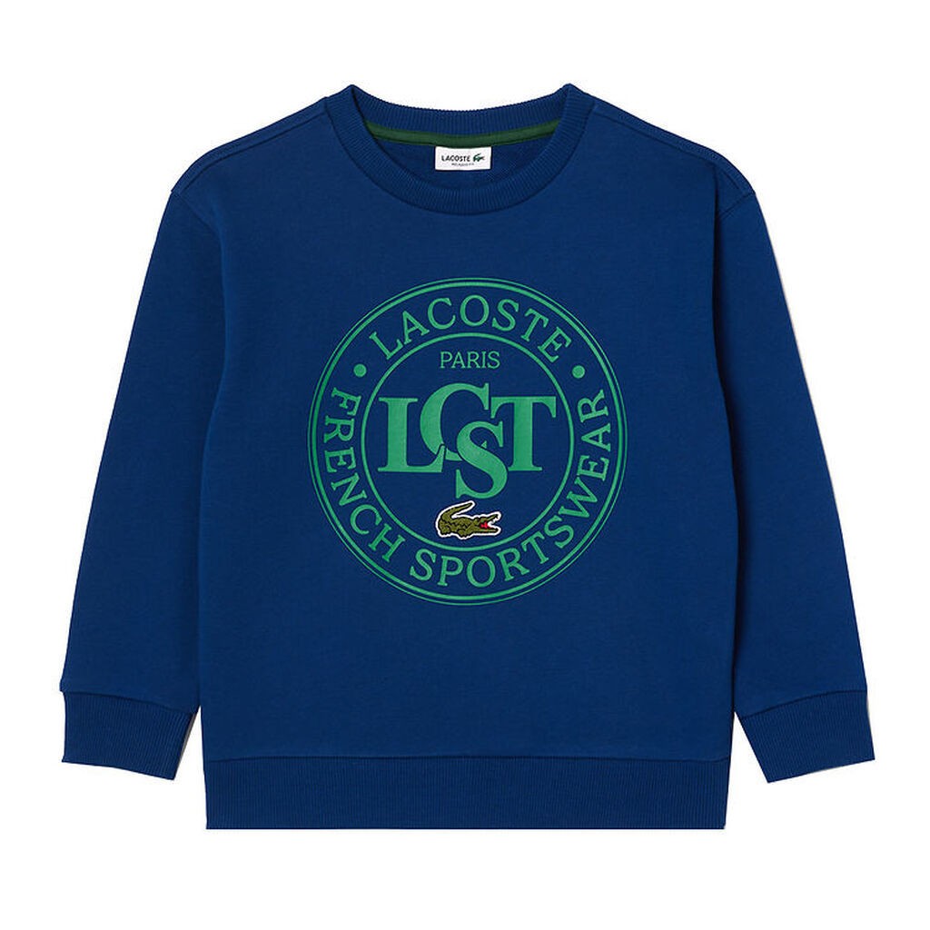 Lacoste Sweatshirt - Globe m. Print