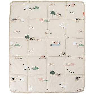 Done by Deer Legetæppe - Tiny Farm - 80x100 cm - Sand