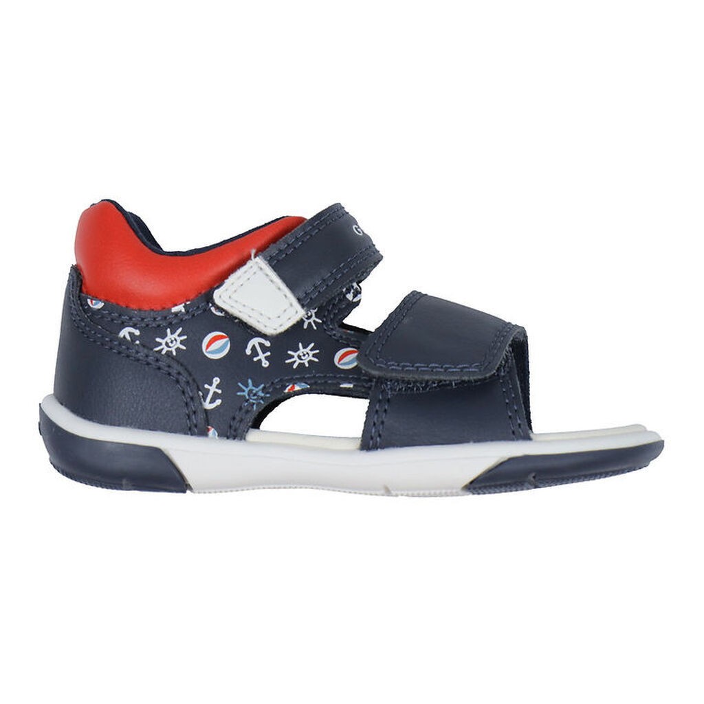 Geox Sandaler - Zapito - Navy/Rød