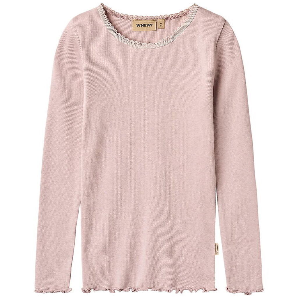 Wheat Bluse - Rib - Reese - Soft Lilac