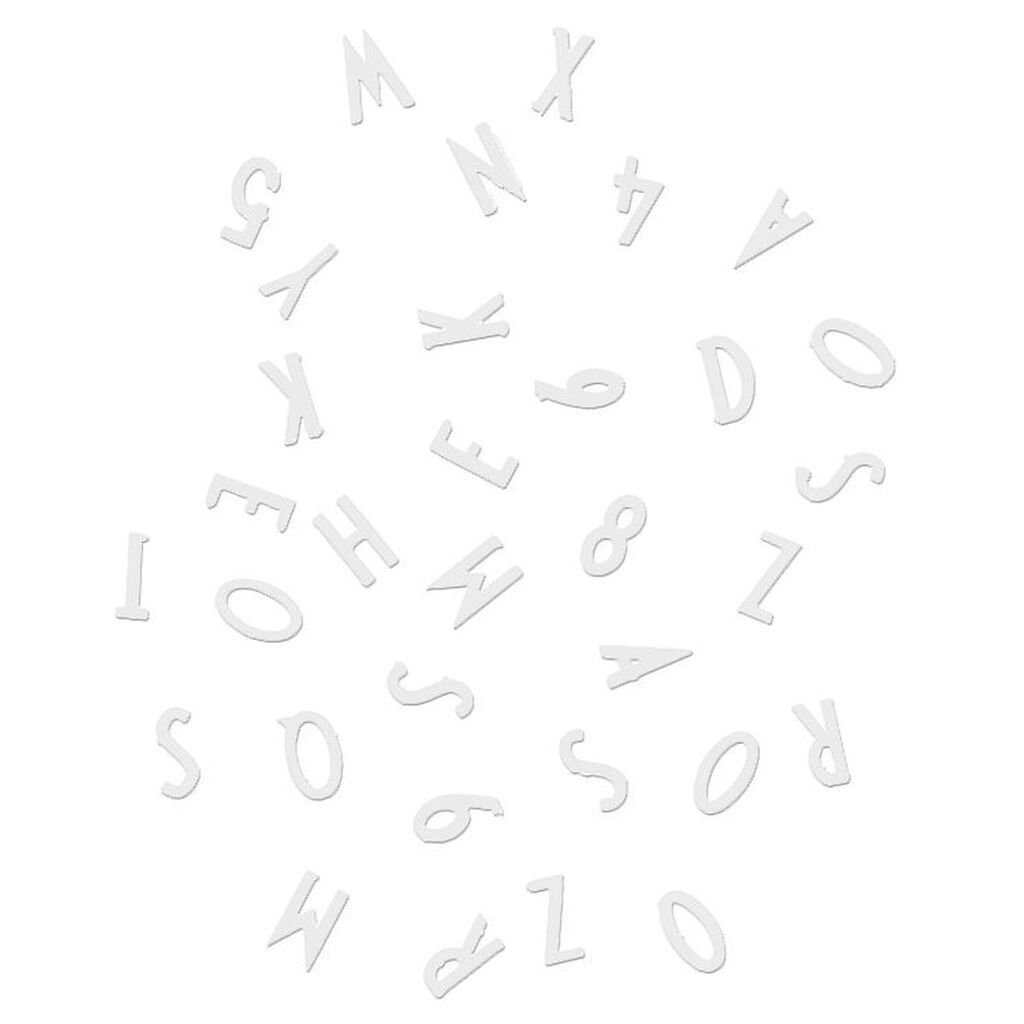 Design Letters Bogstaver - Hvid