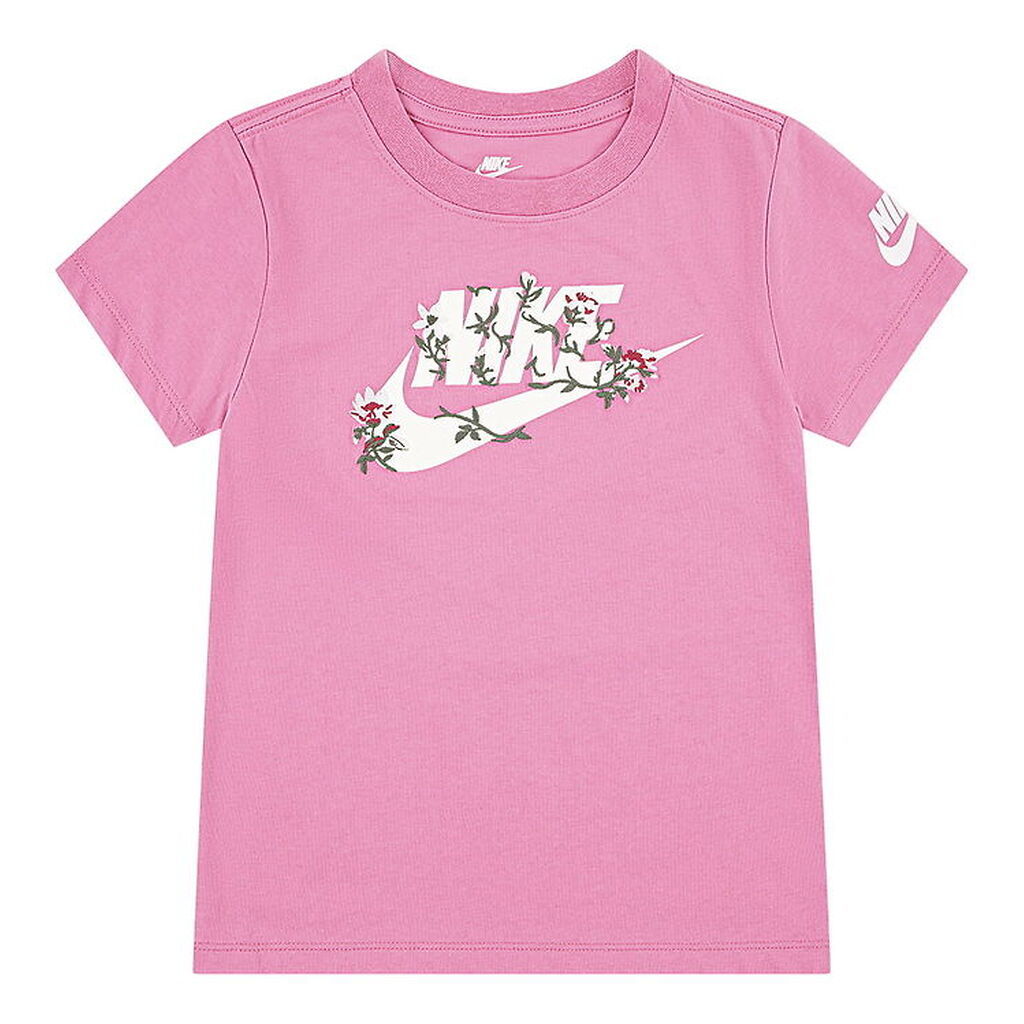Nike T-shirt - Floral - Magic Flamingo