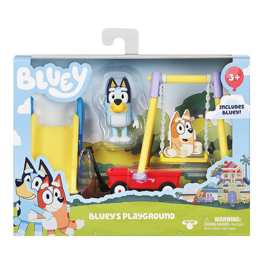 Bluey Legesæt - Legeplads m. Bluey Figur