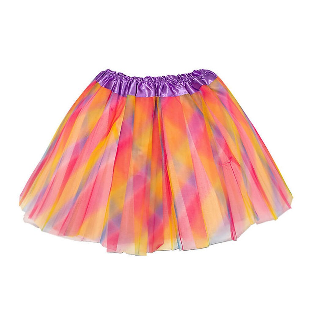 Molly & Rose Udklædning - Tylskørt - Regnbue