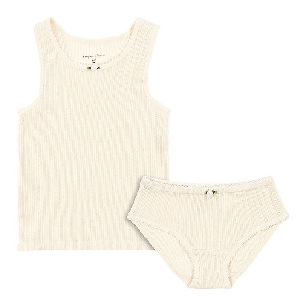 Konges Sløjd Undertøj - Rib - Papin - Antique White