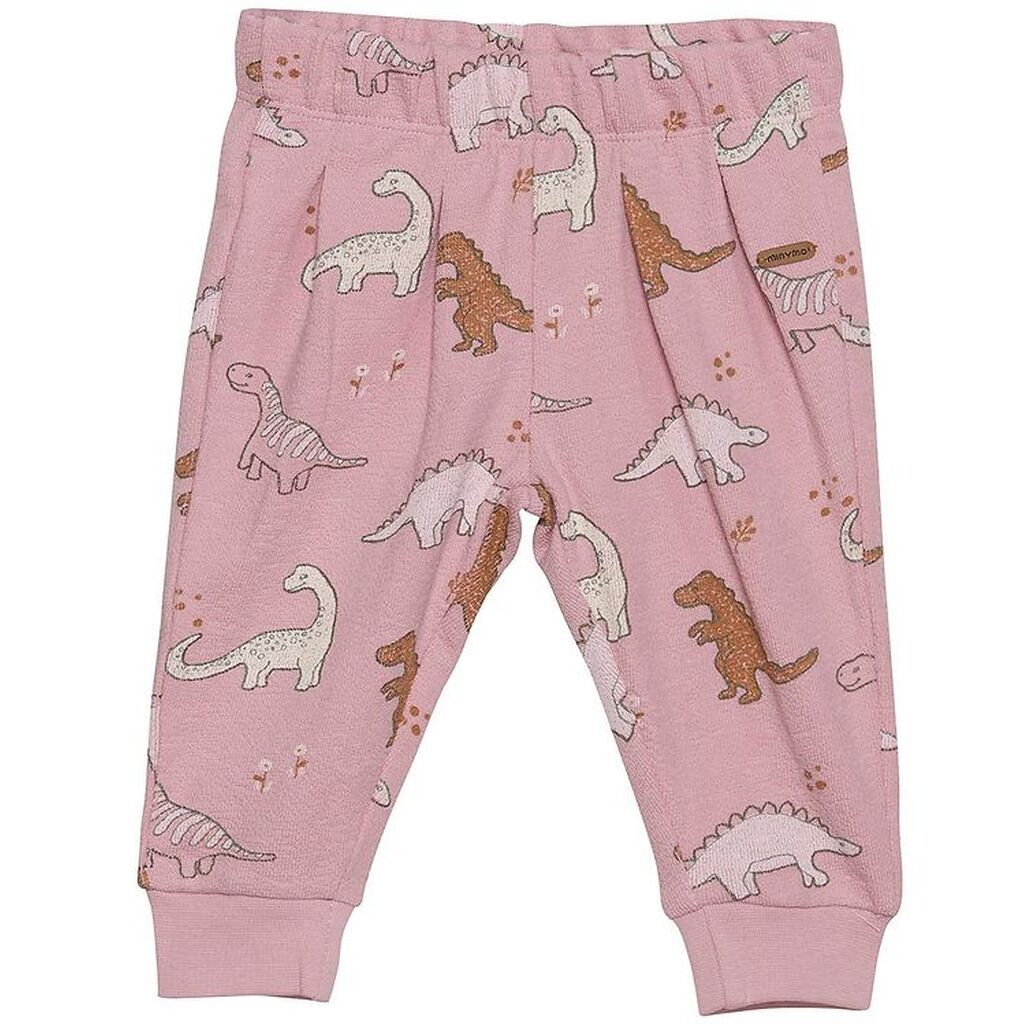 Minymo Bukser - Frotté - Zephyr m. Dinosaurer