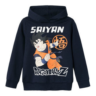 Name It Hættetrøje - Noos - NkmJam DragonBall - Dark Sapphire