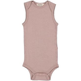 MarMar Body u/æ - Uld - Pointelle - Bini - Burnt Rose